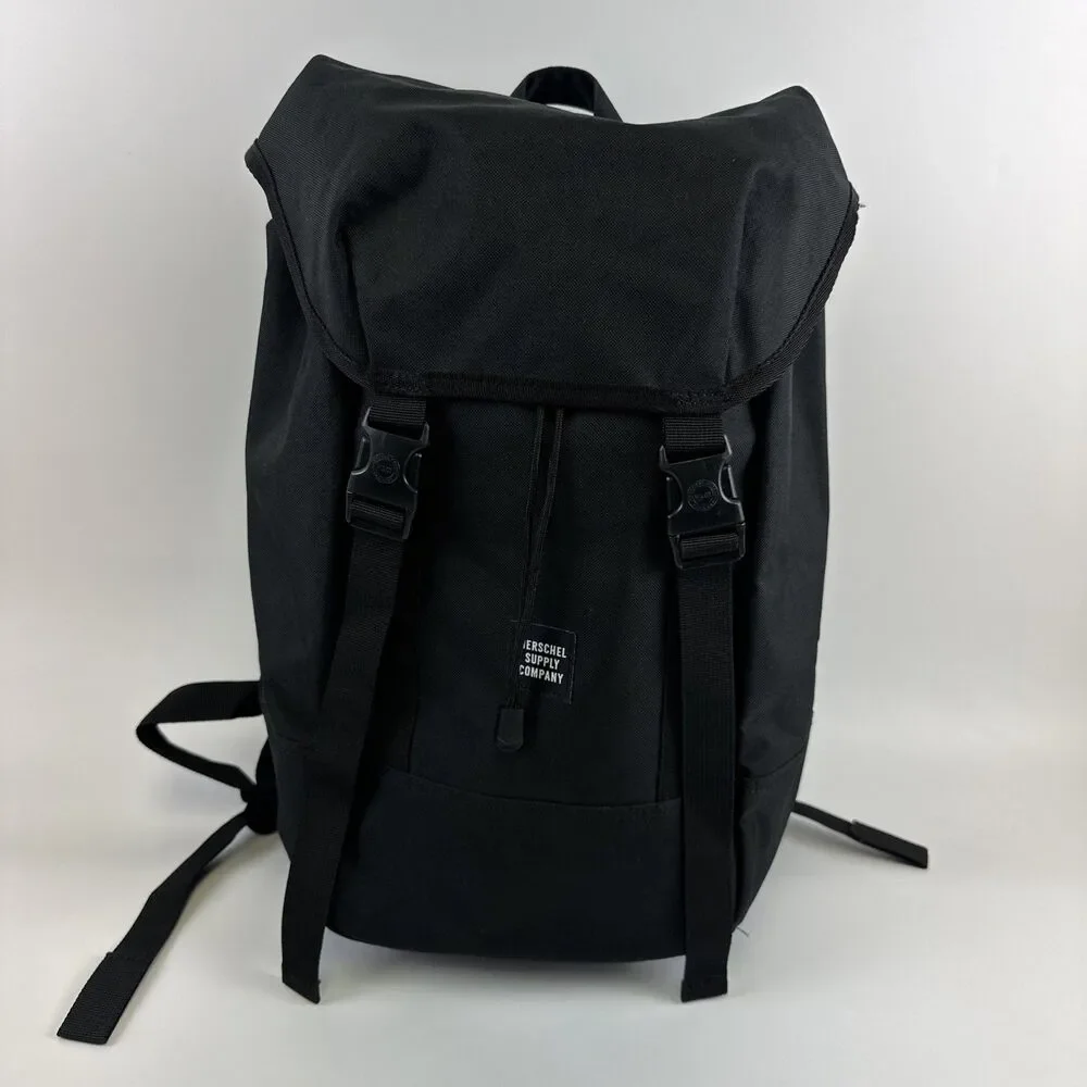 Herschel Supply Aspect Iona Black Backpack Fourteen Waist Hip Pack Card‎ Wallet